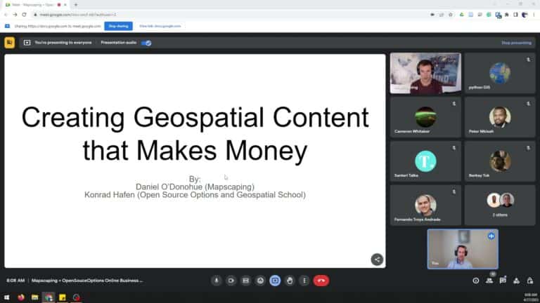 Creating Geospatial Content that Makes Money